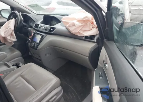 2015 Honda Odyssey Touring/Touring Elite from USA, damaged, VIN 5FNRL5H93FB012426